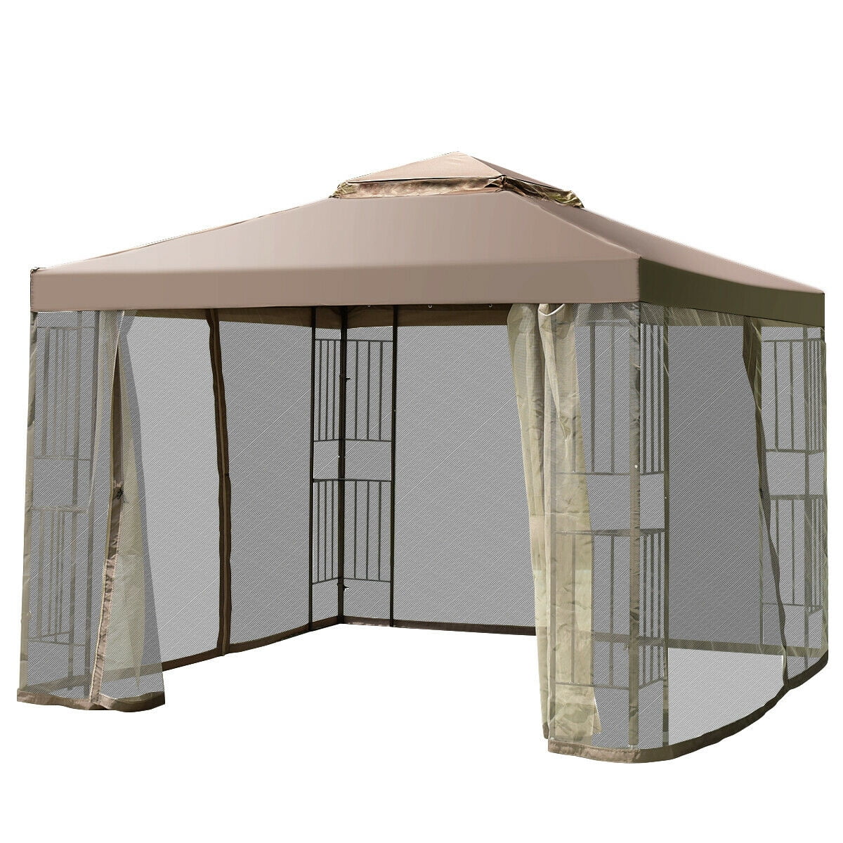 10x10 Outdoor Yard Patio Beach Pop Up Canopy Tent Awning Gazebo Shade Shelter 