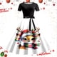 thumbnail image 1 of Vestidos de Mujer Vestido de Fiesta de Noche de Manga Corta Con Estampado Navideño de Los Años 50, 1 of 3