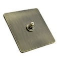 thumbnail image 2 of Stylish and Functional Green Bronze Stainless Steel Toggle Switch Panel, 2 of 7