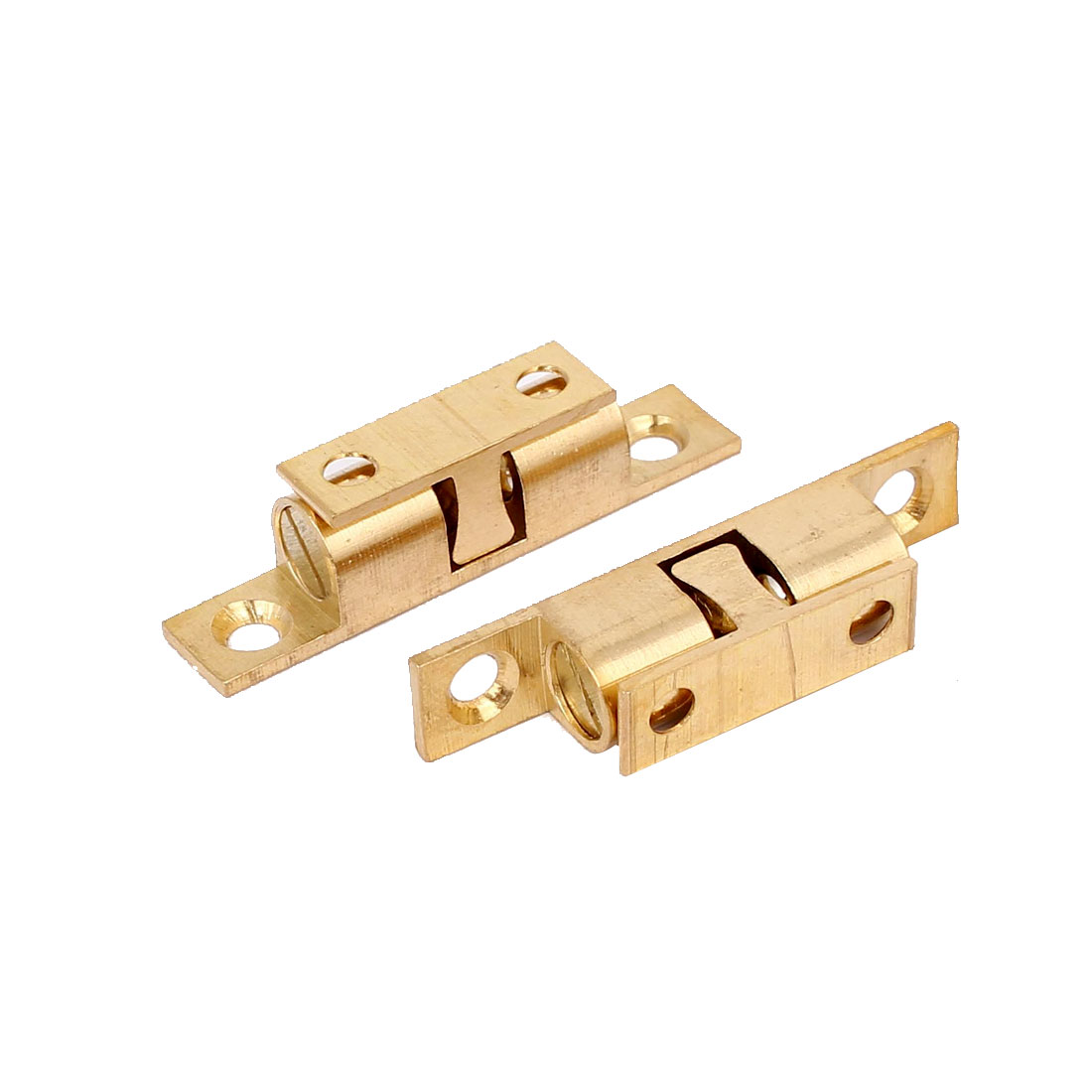 Door Household Hardware Brass Double Ball Roller Catch 70mm