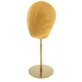thumbnail image 2 of facefd Suede Cork Mannequin Head Hat Rack Cap Wig Holder Display Stand Ginger, 2 of 9