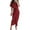 Red, variant on Women's Fashion Dress Party Evening Dress Long Sleeved Outings Summer Dress