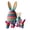 Candy, variant on 3D Printed Easter Eggs with Bunny Inside,8.46 inch,Rabbit Egg Figurine Desktop Ornament, Unique Easter Gift Set
