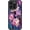 Blooming Lotus, variant on for iPhone 12 Mini Case Cute, Aesthetic Floral Hard Shell, Compatible with Magsafe, Trendy Unique Cool Retro Western Coquette Protective Slim Phone Cover for Women Girls, Circus Cat Carnival