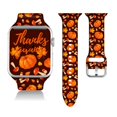 thumbnail image 1 of Compatible Con Fall Pumpkin Apple Watch 38/40/41/42/44/45 Mm Para Mujeres Y Hombres, Silicona Suave, Regalos De Acción De Gracias, Decoraciones, Pulsera De Repuesto Para Iwatch Series 9, 8, 7, 6, 5, 4, 1 of 5