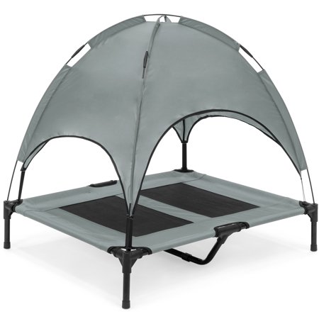 Best Choice Products 36in Outdoor Raised Mesh Cot Cooling Dog Pet Bed w/