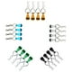 thumbnail image 4 of 4 piezas de cuerpo de metal Clip Retenedor Shell Hebilla fija Cerradura, negro Afortunado Sencillez, 4 of 5