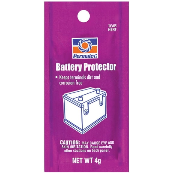 Permatex 09976 Counterman's Choice Battery Protector Grease, 4 G Pouch