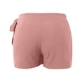 thumbnail image 5 of ZHOGXU Women Skirt Summer High Waist Lace Up Solid Color A Line Fashion Comfortable Skirt For Casual Daily Wear,Pink,L, 5 of 5