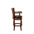 thumbnail image 4 of Boraam Jones 29" Swivel Bar Stool - Black/Cherry, 4 of 5