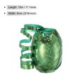 thumbnail image 2 of Uxcell Curling Ribbon Crimped Balloon String 3/16" 11 Yards 2pcs for Christmas Wedding Gift Crafts Green, 2 of 6