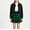 Green, variant on Tartan Plaid Mini Skirt for Women Corset Lace Up High Waist Fall Skater Mini Skirt, Flared A-Line Casual Flowy Summer Short Skirt