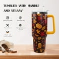 thumbnail image 3 of 40 oz Fall Pumpkin Tumbler Insulated Stainless Tumbler, Fall Travel Coffee Cup Water Botter, Autumn Fall Gift for Thanksgiving Christmas, 3 of 7