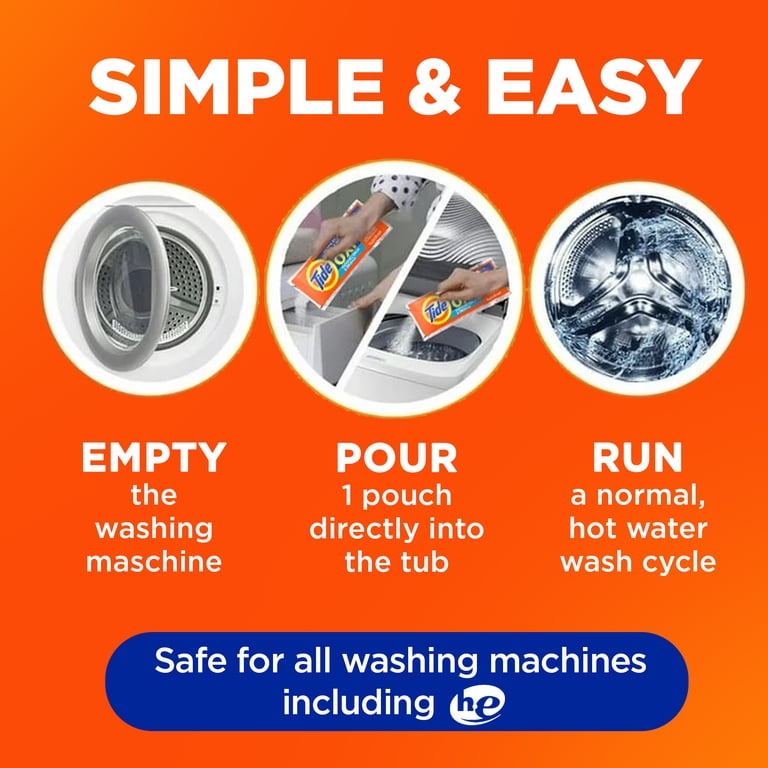 Washing Machine Cleaner with Oxi, 4 Count photo 6