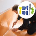 thumbnail image 4 of 15 Silicone Caulking Scrapers Set 9 Pad Variation Marring Proof Surfaces Safe For Kitchen Bathroom Renovations Projects, 4 of 8