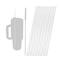 thumbnail image 4 of Reusable Straw with Cleaning Brush Plastic Replacement Straw Compatible with Stanley 40 oz 30 oz Cup Tumbler, 4 of 9