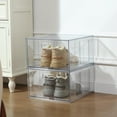 thumbnail image 3 of Mainstays Clear Glossy Plastic Pull-Out Closet Drawer Extra Large Size, Adult Size, 3 of 6