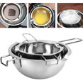 thumbnail image 4 of HAHADAXA Double Stainless Steel breeding Boiler with Silicone Spatula for Chocolate, 4 of 7