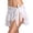 White, variant on Women Swimsuit Cover up Chiffon Ruffle Beach Sarong Wrap Skirt Pareo (White, One Size)