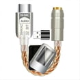 thumbnail image 5 of USB C to 3.5mm DAC Earphone Amplifier Hifi Digital Audio Decoder, 5 of 5