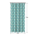 thumbnail image 5 of Turquoise Daisy Flower Floral Pattern Shower Curtain 36"x72" ,Bathroom Decorative Shower Curtains Set with 12 Hooks,Modern Waterproof Washable Shower Curtain, 5 of 6