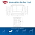 thumbnail image 5 of TRIXIE 29.5" Dog Crate, Indoor Crate Table for Dogs Up to 25 lb, Small Dog Kennel, Brown, 5 of 9