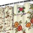 thumbnail image 3 of Pioneer Flower Floral Print Pattern Shower Curtain 72"x84" ,Bathroom Decorative Shower Curtains Set with 12 Hooks,Modern Waterproof Washable Shower Curtain, 3 of 6
