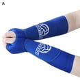 thumbnail image 2 of Toudaret 2Pcs Volleyball Arm Sleeves Thumb with Pads Hole Design High Elastic Forearm Sleeves Padded Volleyball Sleeves, 2 of 4