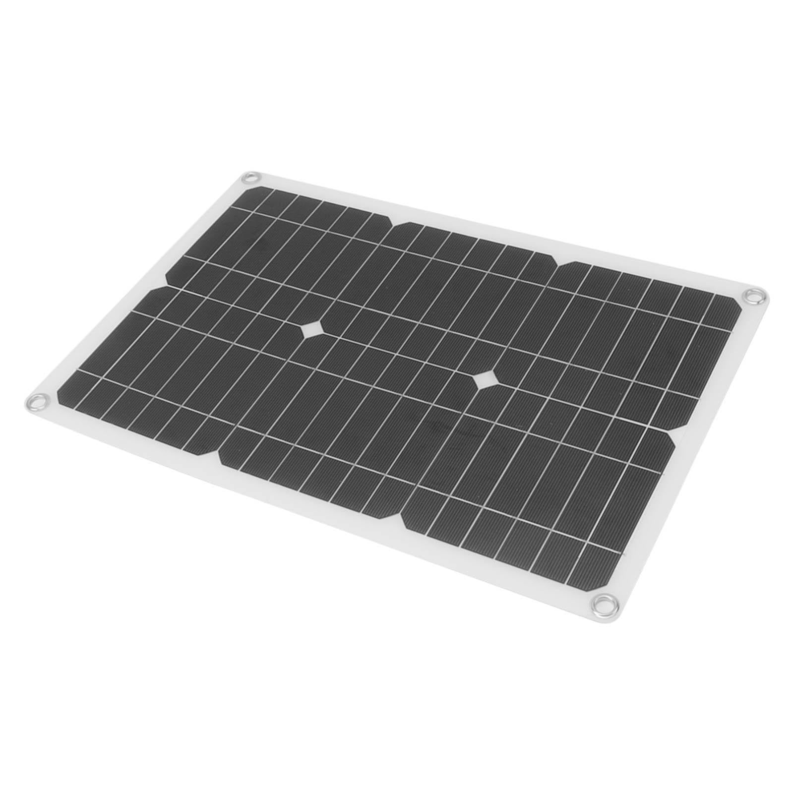 Yajisi 20W 18V Monocrystalline Solar Panel with Battery Box – High‑Efficiency 30% Conversion, Ideal for Cars, Boats, Street Lamps & Water Pumps