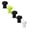 Z19-Black & Light Gray & White & Green & Light Green, variant on Gunia Boys Tshirts Compression Shirt Athletic Performance Top Wicking Breathable Fit Kids Youth Sports Training Tees 5-15 Years