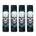 thumbnail image 5 of Chririnla Dual-Tone Skull Harness Pad Soft Touch Skin-Friendly Car Seat Belt Pads, Comfortable Driving Easy to Clean Compatible with Trucks SUV Auto, 5 of 6