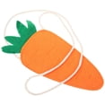 thumbnail image 3 of Shisuyan Petit Sac Carotte Sac de Rangement Carotte de Pâques Sac Carotte Portable Sac à Main Carotte pour Enfants Sac de Rangement Carotte avec Sangle pour Fille, 3 of 9