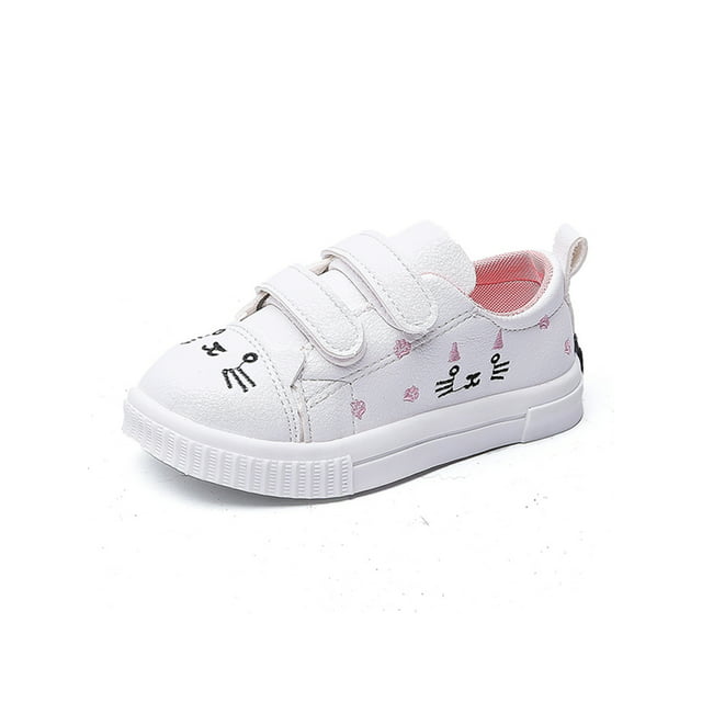 UKAP Boys Girls Anti-Slip Classic Low Top Slip On Sneakers Tennis Shoes Kids Flat Shoes