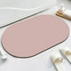 thumbnail image 3 of Alfombra de baño superabsorbente con base de goma antideslizante, lavable y de secado rápido para ducha y bañera, 40 x 60 cm, suave y afelpada, Aestivo | Rosa | AESTIVO, 3 of 7