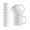 White, variant on Craft Express Sublimation Printing Ceramic Mug - 11 oz, White and Black, Pkg of 6