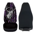 thumbnail image 6 of XYZCANDO Deer Pattern Car Seat Covers Breathable Cloth Stretchy Car Front Seat Covers Interior Car Interior, Decorative Thin Van SUV, 6 of 10