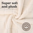 thumbnail image 5 of Superior Nora Cotton Absorbent Thick Terry Bathmat Set of 2, Cream, 5 of 10