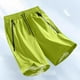 thumbnail image 3 of Mens Trabajo Pantalones Cortos de Moda de Color Sólido Suelto Cómodo Movimiento Cortos de Piernas Rectas para Diario Y Casual, 3 of 5