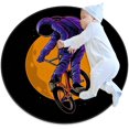 thumbnail image 1 of Spaceman Round Soft Area Rugs 2.6ft Anti-Slip Cute Circle Carpet for Teen Girls Room, Circular Rug for Nursery Room, Dorm, Cute Room Decor for Baby, 1 of 7