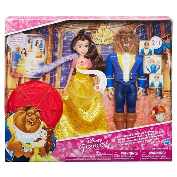 Hasbro HSBC0543 Disnep Princes Belle Beast Transformation Toys Walmart