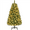 Pure Green, variant on Alden Design 4.5 Ft Pre-lit Artificial Christmas Tree with Foldable Stand and Hinged Branches, White