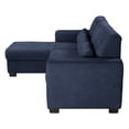 thumbnail image 3 of Sofá Love Chaise Izquierdo en L Eros 3 Plazas Azul para Sala, 3 of 8