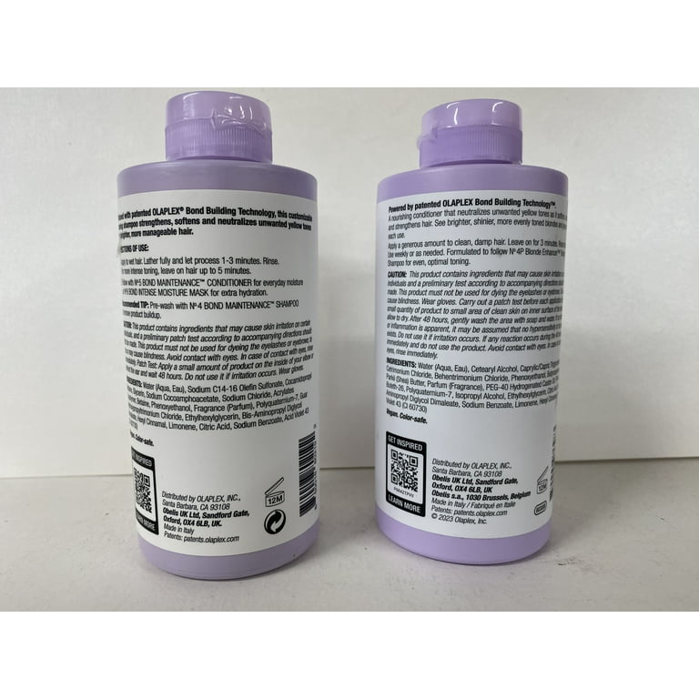 Olaplex Blonde Enhancer Toning Shampoo & Conditioner Duo Set