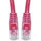 Cable Wholesale Cat5e Rouge Ethernet Crossover Câble&44; Snagless/mouled Boot&44; 1 Pied – image 1 sur 1