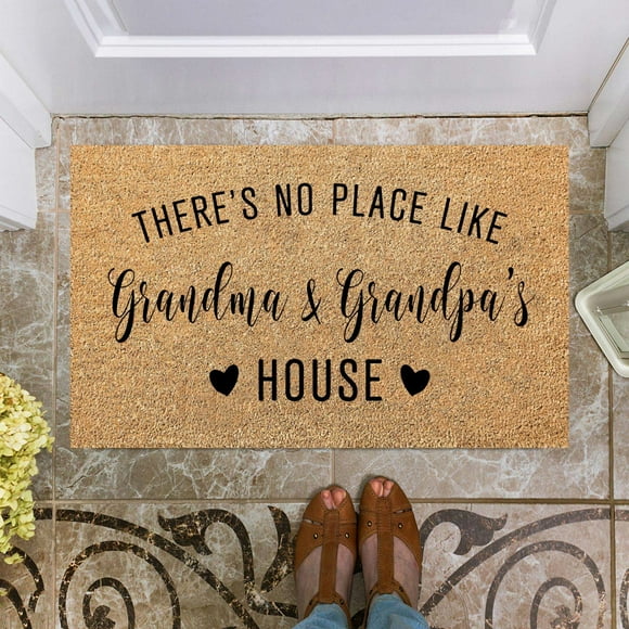 Tapis de Classification des Produits, Titre du Produit, Fête des Grands-Parents pour Grands-Parents et Grand-Père, Paillasson Grand-Mère, Tapis de Porte de Qualité, Tapis Amusants pour Entrée Intérieure