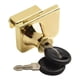thumbnail image 5 of Elegant Gold Glass Door Lock Latch with Keys for Display Case Wine Cellar, 5 of 10