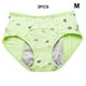 thumbnail image 5 of Guardurnaity Bragas de período de dibujos animados para niñas, ropa interior menstrual fisiológica, bragas, lencería transpirable para Ropa interior fruta verde METRO, 5 of 6