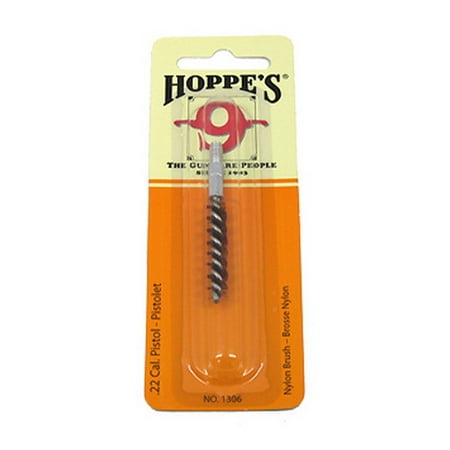 Hoppes Nylon Brush 1306 .22 Caliber Pistol Card (Best 22 Pistol Cleaning Kit)
