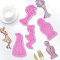 2024 Household Essentials Beautiful Women Silicone Molds Girl Fondant