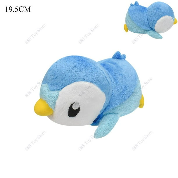 Figura de peluche de Anime de Pokémon para niños, juguete de felpa suave para dormir, Sylveon, Squirtle, Eevee, Piplup, postura tumbada, regalo para niños, recién llegado Fivean unisex